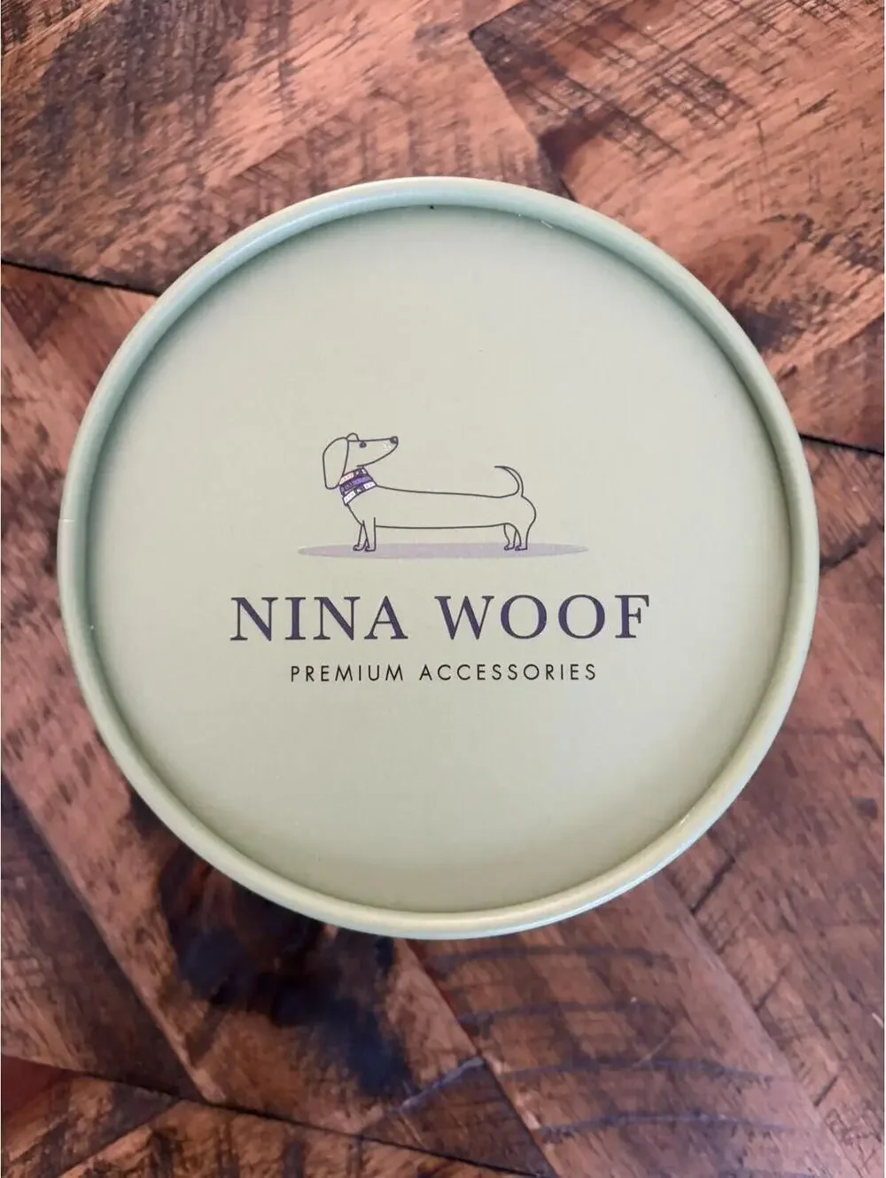 Nina Woof Copenhagen Collar Vegan Leather Size S Dog Pet Accessory New in Box